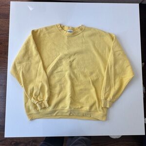 Yellow Crewneck Sweater